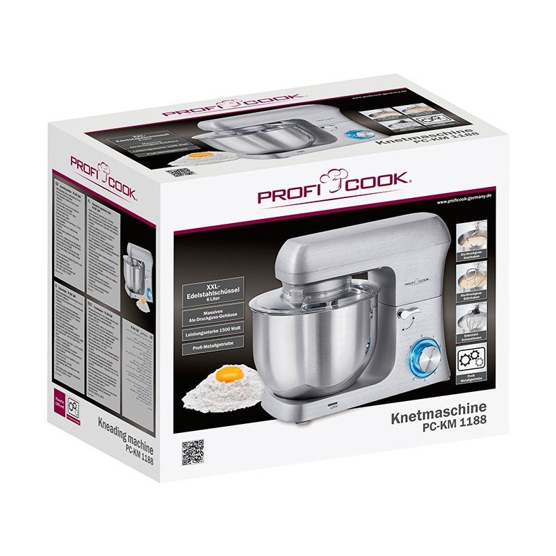 Pétrin Proficook XXL 6L 3,5 kg made in germany – Image 9