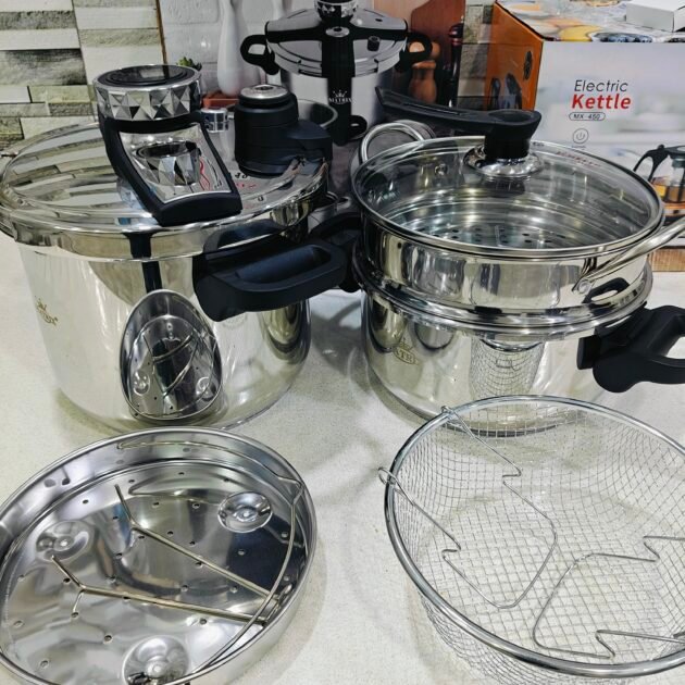 Cocotte minute 4L + 7L pack 7 pieces MATRIX