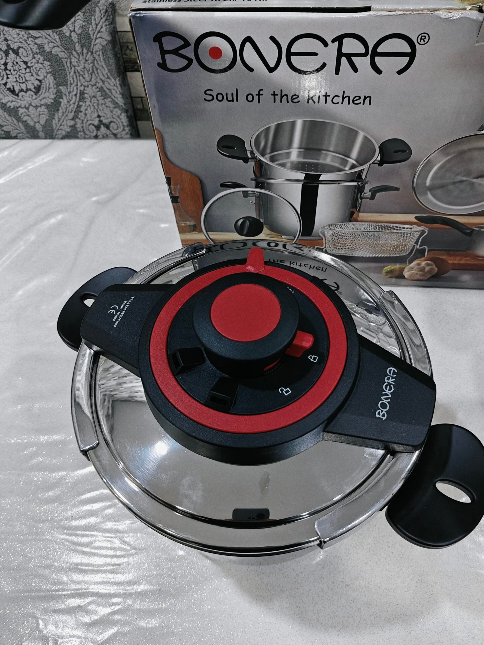 Pack 10 pieces Cocotte 6L + 8L Bonera original turque inox 18/10 haute qualité – Image 6