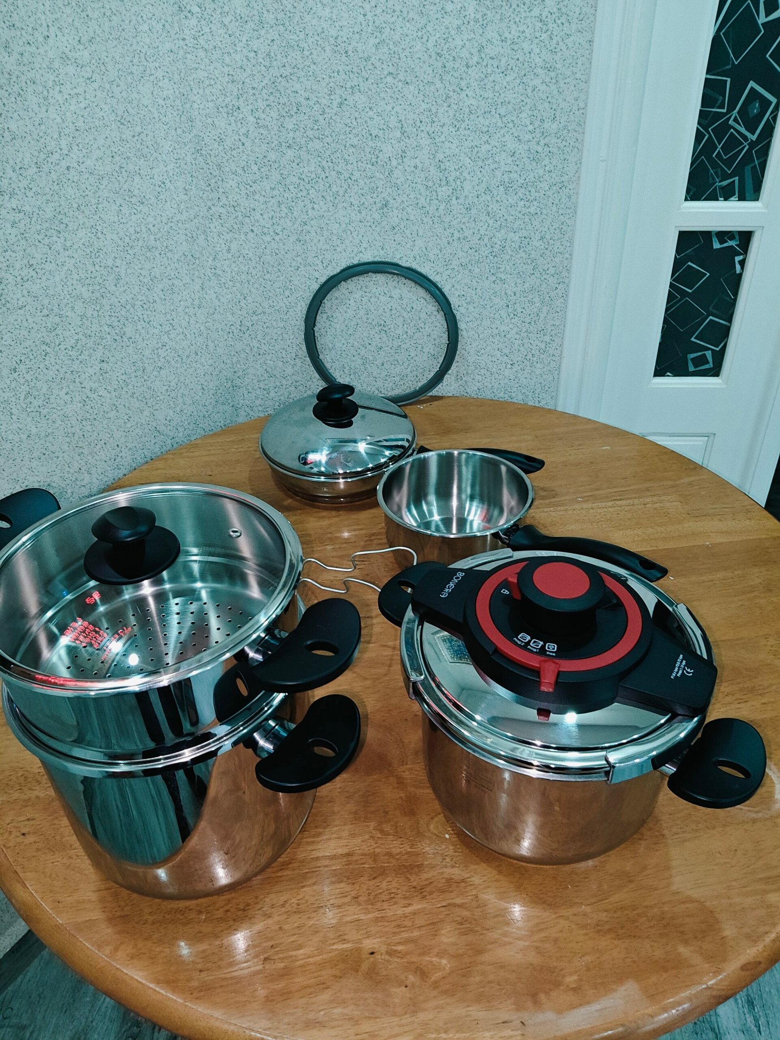 Pack 10 pieces Cocotte 6L + 8L Bonera original turque inox 18/10 haute qualité – Image 7